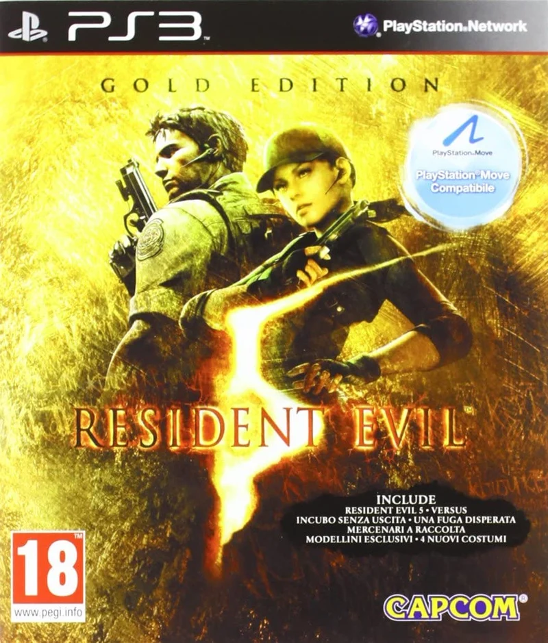 RESIDENT EVIL 5 GOLD EDITION PS3