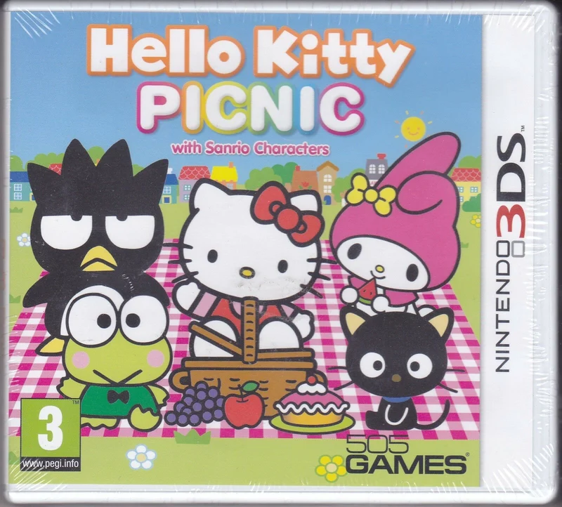 HELLO KITTY PICNIC WITH SARNIO CHARACTERS NINTENDO 3DS (versione italiana)