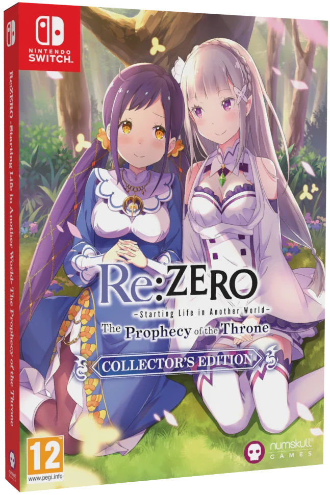 Re:ZERO − Starting Life in Another World The Throne Of Prophecy Collector's Edition Nintendo Switch