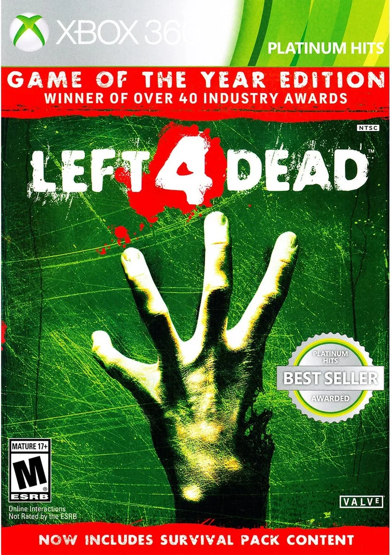 LEFT 4 DEAD XBOX 360 (versione americana)(con sottotitoli in italiano)