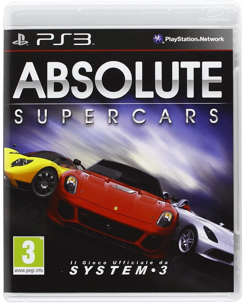 ABSOLUTE SUPERCARS PS3 (versione italiana)