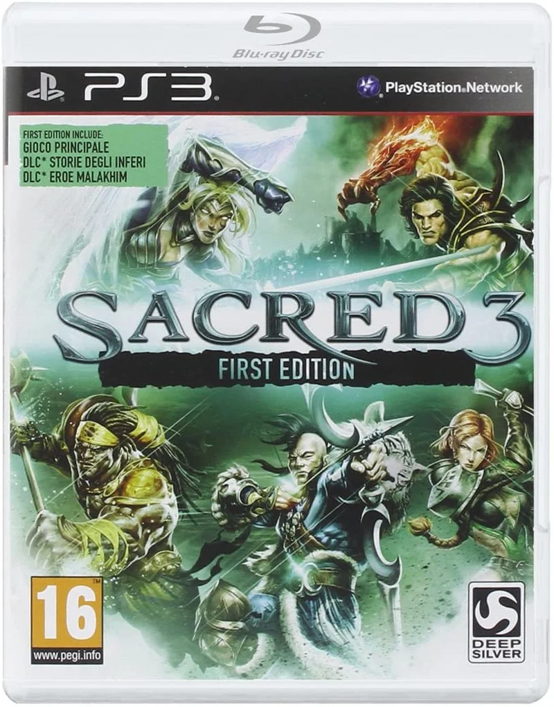 SACRED 3 FIRST EDITION PS3 (versione italiana)
