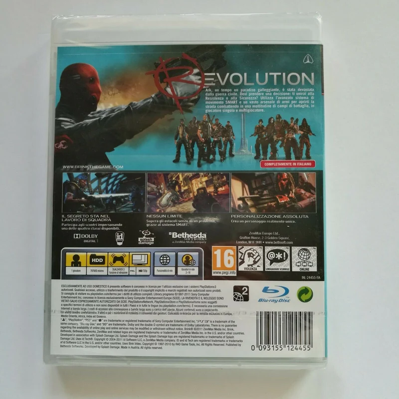 BRINK PS3 (completamente in italiano)