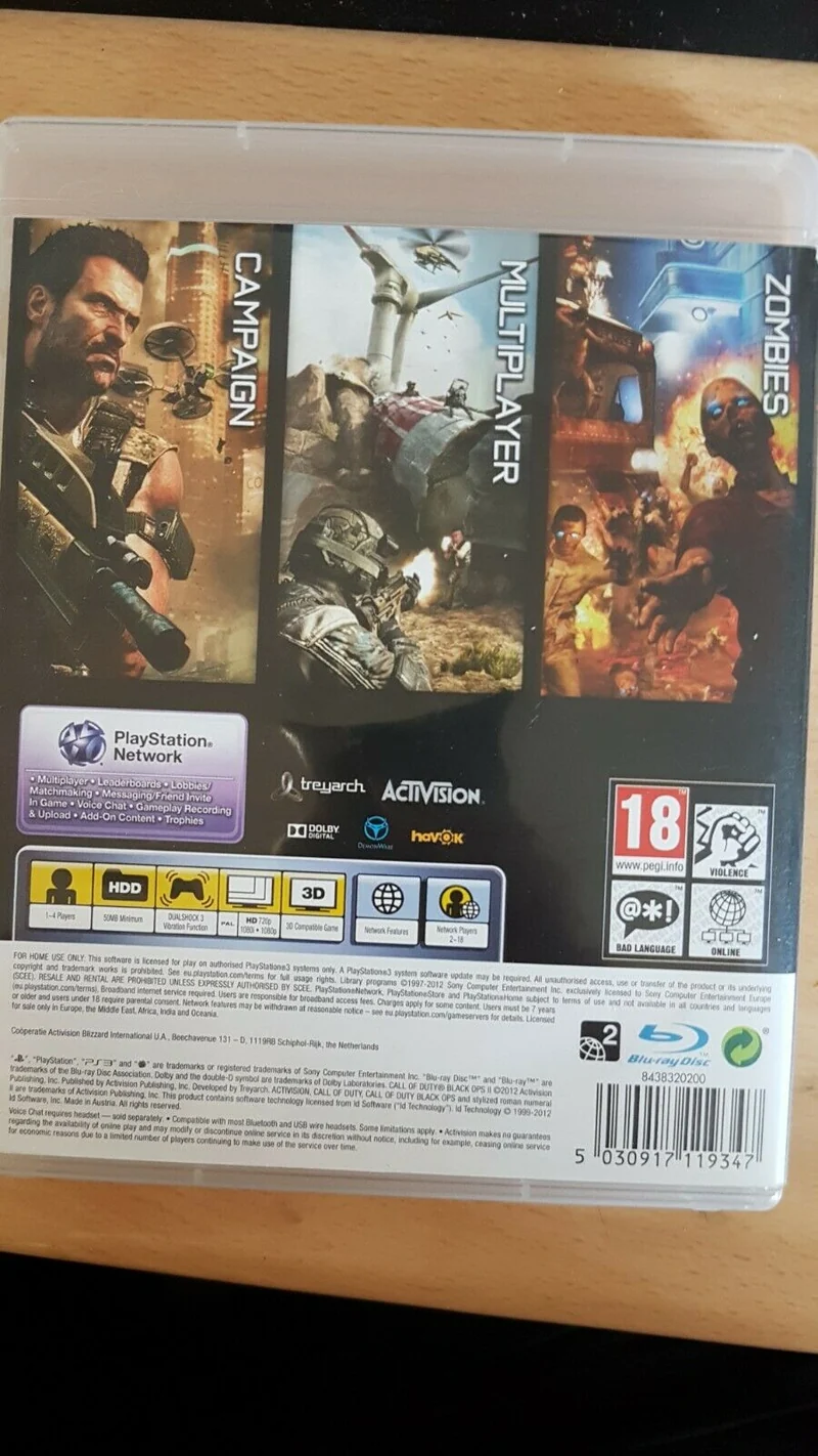 CALL OF DUTY BLACK OPS 2 PS3