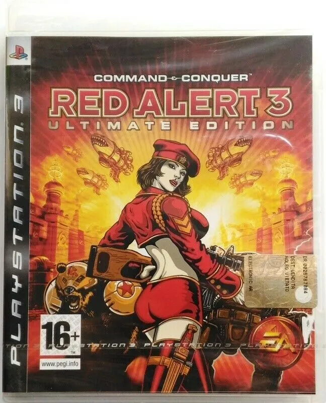 COMMAND & CONQUER RED ALERT 3 ULTIMATE EDITION PS3 (completamente in italiano)