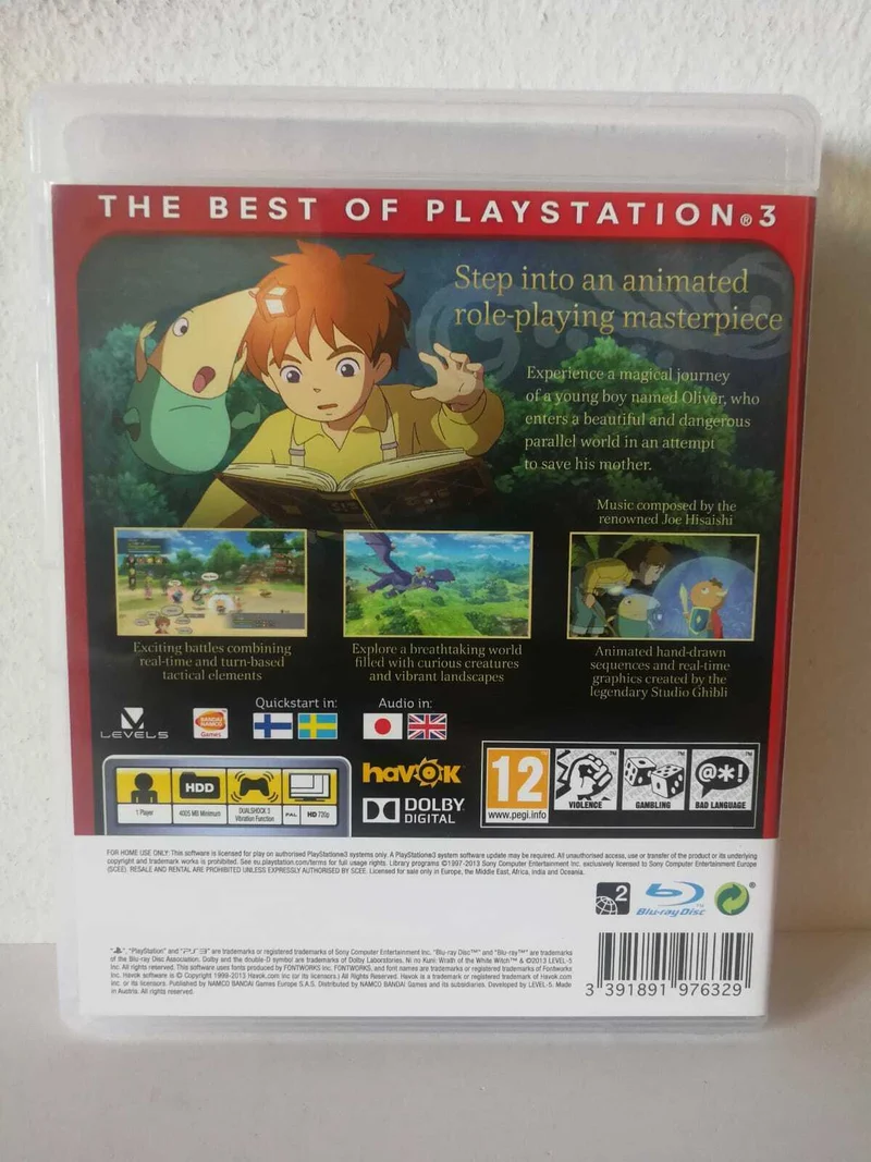 NI NO KUNI : WRATH OF THE WHITE WITCH PS3