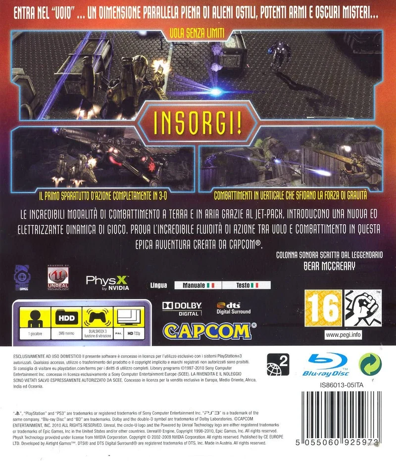 DARK VOID PS3 (versione italiana)