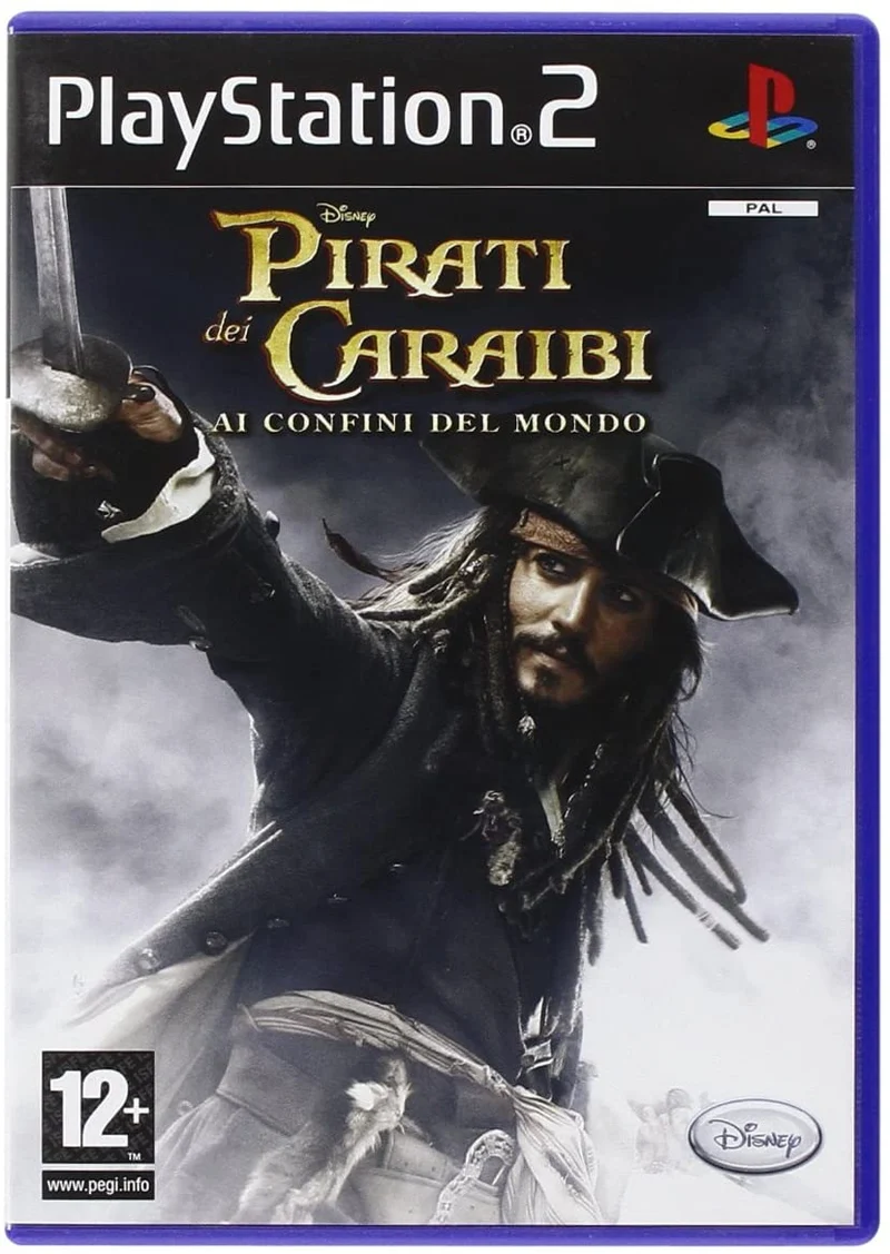DISNEY-PIRATI DEI CARAIBI AI CONFINI DEL MONDO PS2