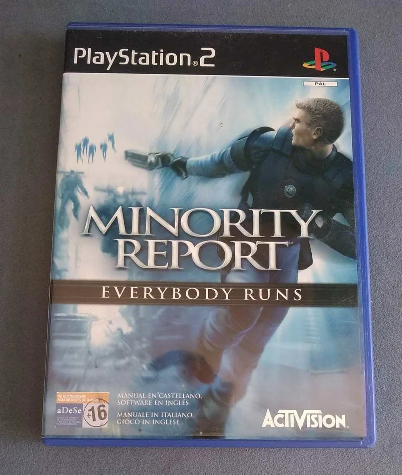 MINORITY REPORT PS2