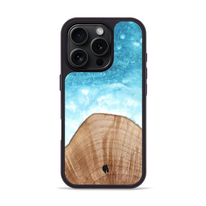 iPhone 16 Pro Wood Phone Case - Maranda (Coastal, 829654)