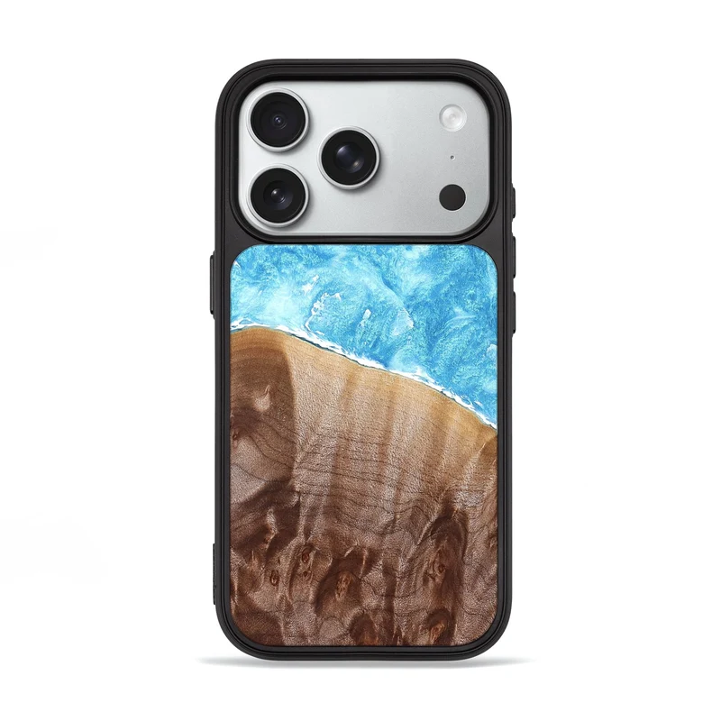 iPhone 18 Pro Wood Phone Case - Elenora (Coastal, 829651)