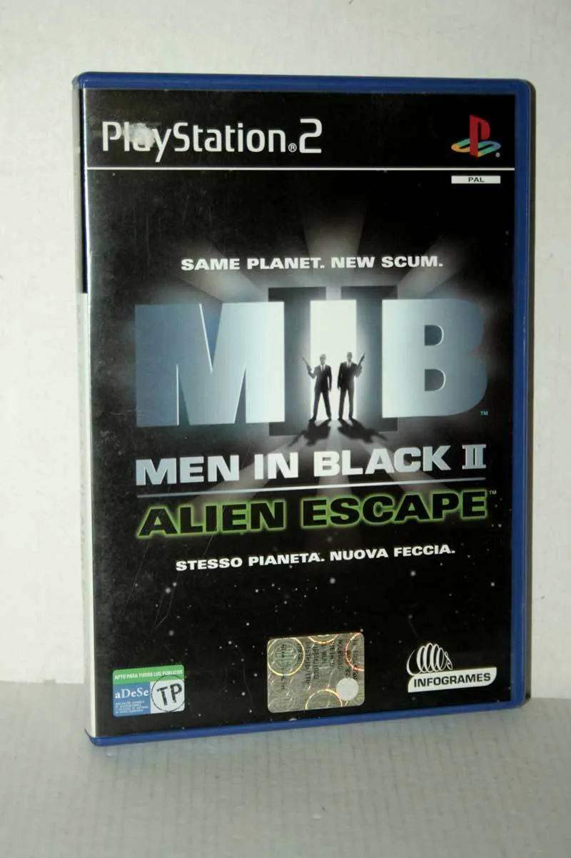 MEN IN BLACK II: ALIEN ESCAPE PS2