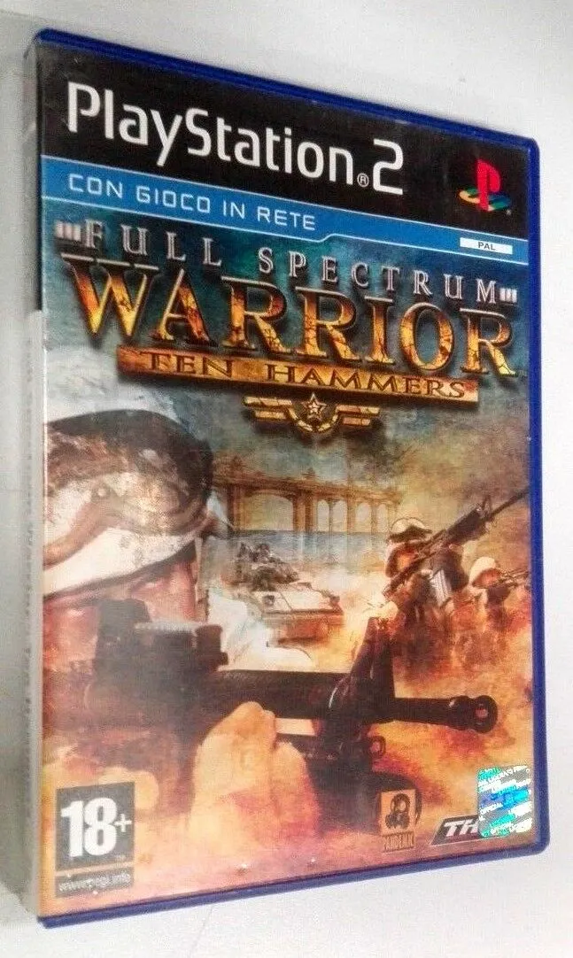 FULL SPECTRUM WARRIOR : TEN HAMMERS PS2