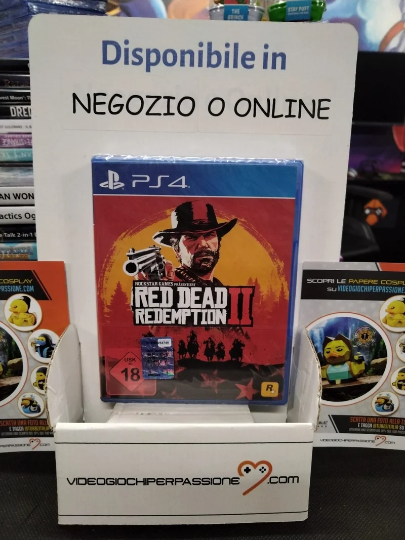 RED DEAD REDEMPTION II PS4 EDIZIONE TEDESCA