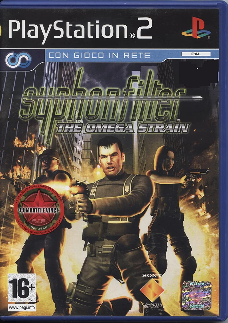 SYPHON FILTER THE OMEGA STRAIN PS2