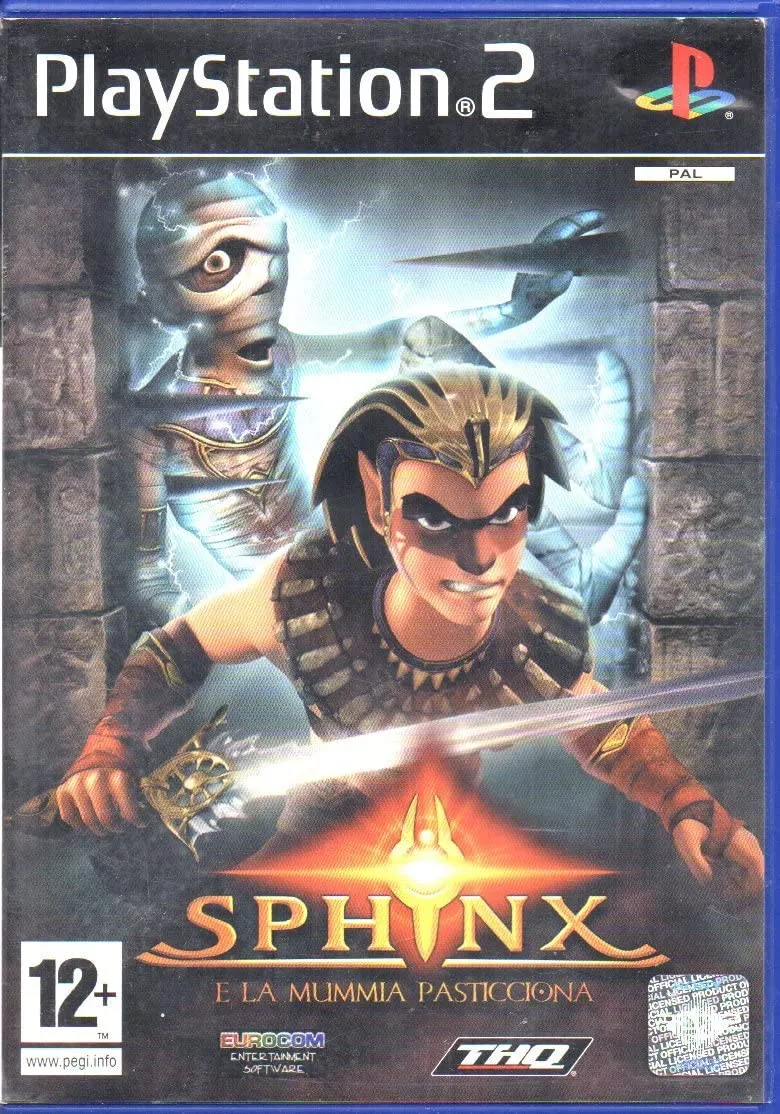 SPHINX E LA MUMMIA PASTICCIONA PS2