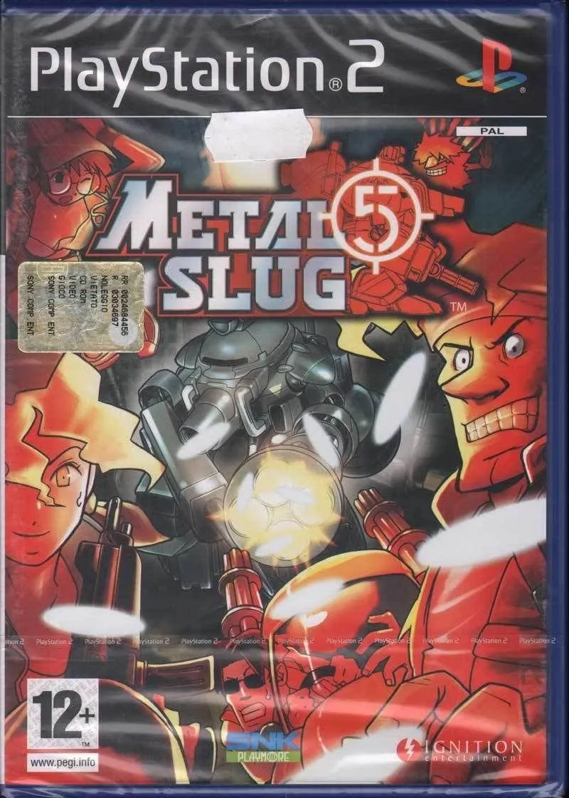 METAL SLUG 5 PS2