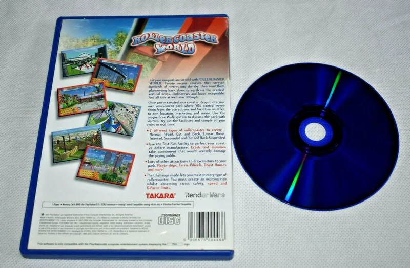 ROLLERCOASTER WORLD PS2