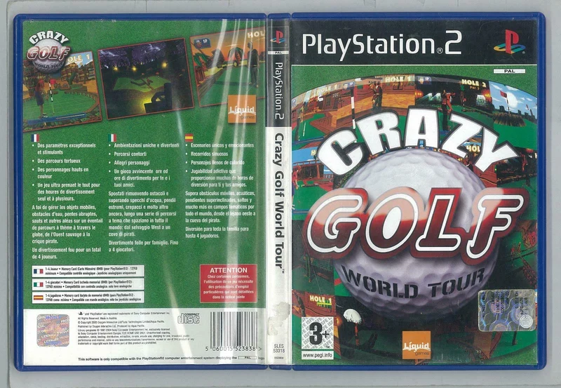 CRAZY GOLF WORLD TOUR PS2