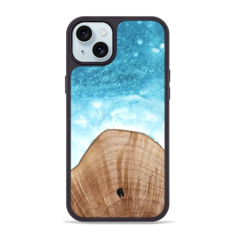 iPhone 15 Plus Wood Phone Case - Maranda (Coastal, 829654)