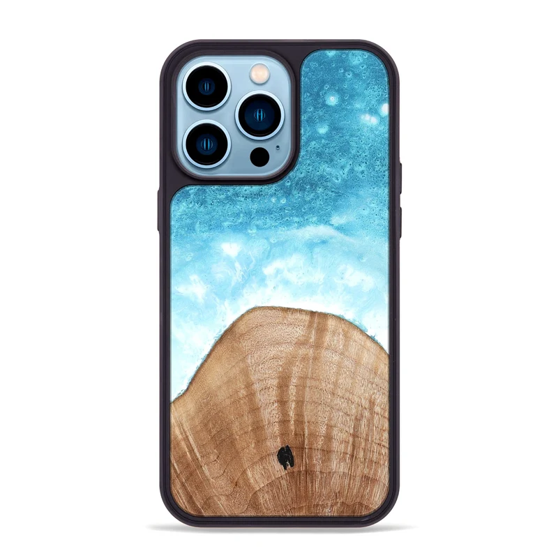iPhone 14 Pro Max Wood Phone Case - Maranda (Coastal, 829654)