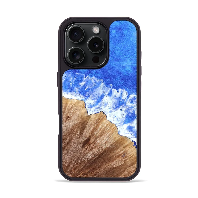 iPhone 16 Pro Wood Phone Case - Carlene (Coastal, 829648)