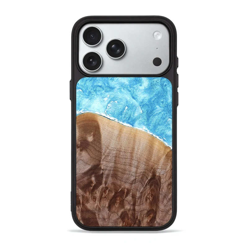 iPhone 18 Pro Max Wood Phone Case - Elenora (Coastal, 829651)