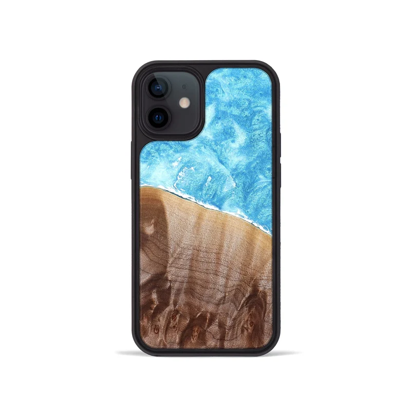 iPhone 12 mini Wood Phone Case - Elenora (Coastal, 829651)