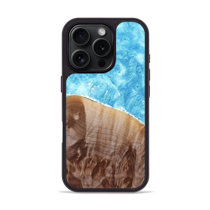 iPhone 16 Pro Wood Phone Case - Elenora (Coastal, 829651)