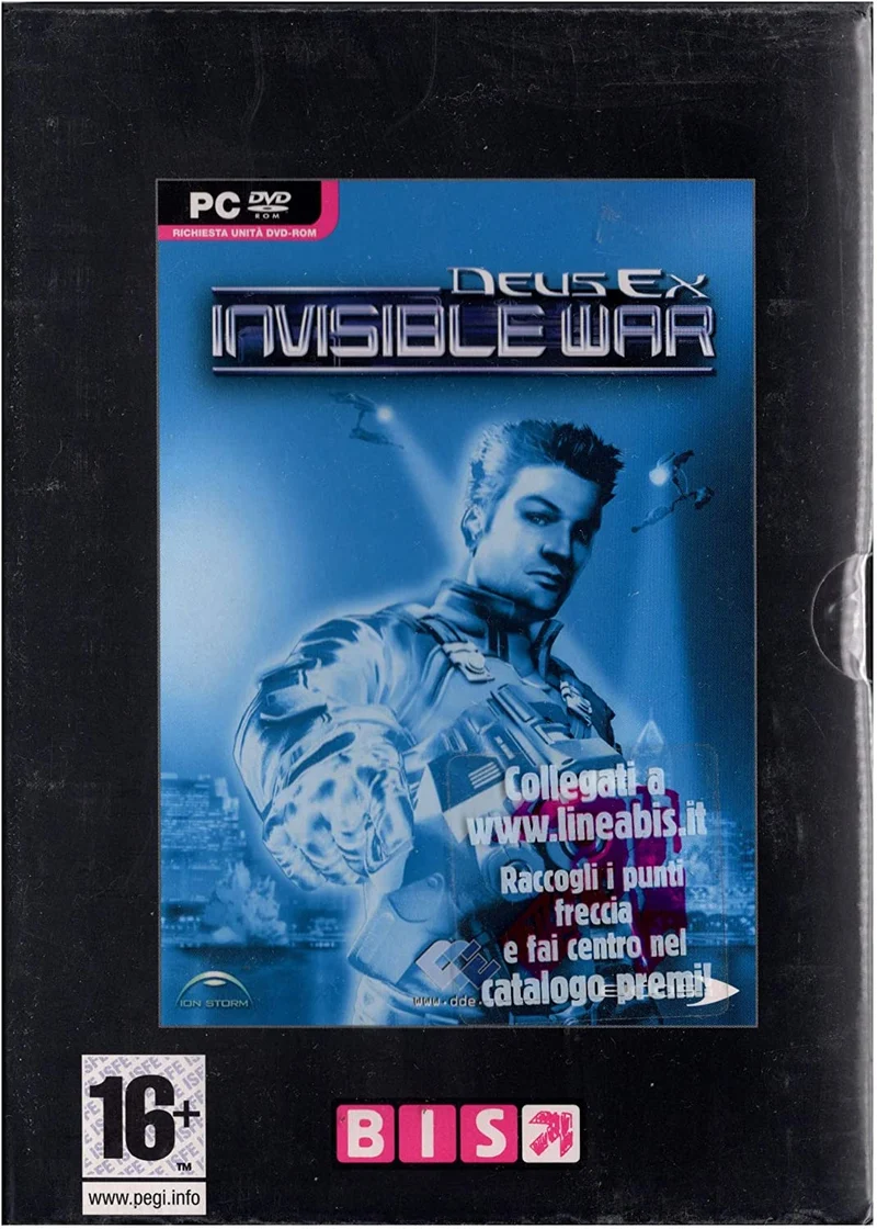DEUS EX INVISIBLE WAR PC EDIZIONE ITALIANA