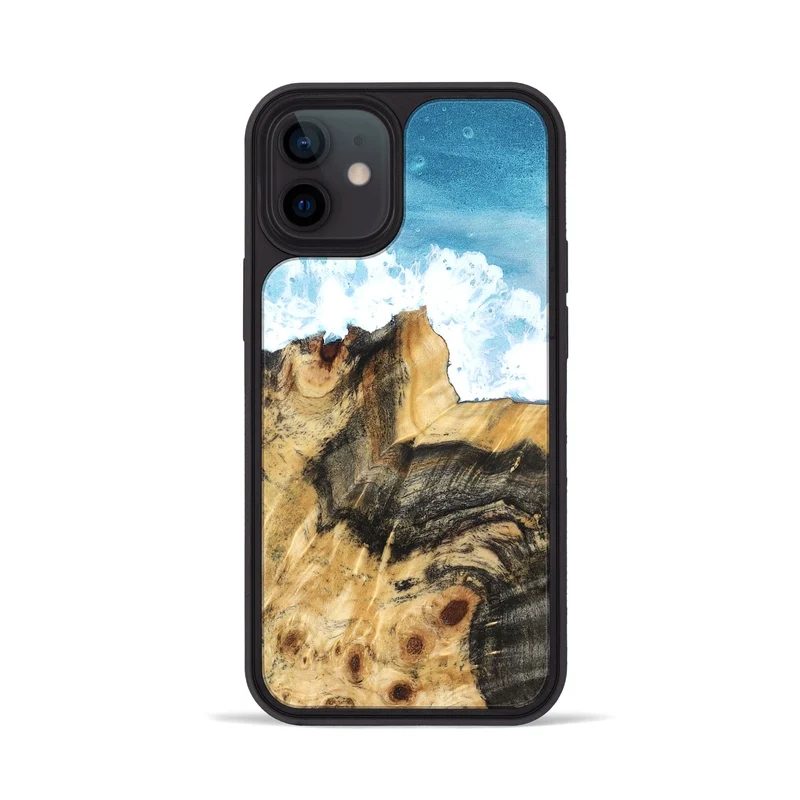 iPhone 12 Wood Phone Case - Kristyn (Coastal, 829650)