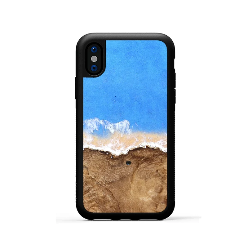 iPhone Xs Wood Phone Case - Lavar (Coastal, 829649)