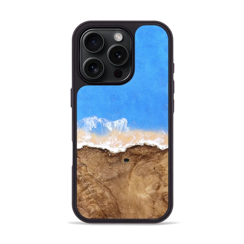 iPhone 16 Pro Wood Phone Case - Lavar (Coastal, 829649)