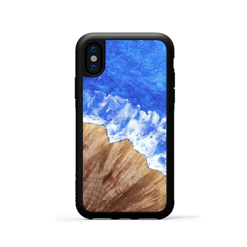 iPhone Xs Wood Phone Case - Carlene (Coastal, 829648)