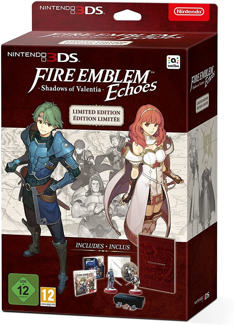 FIRE EMBLEM SHADOWS OF VALENCIA ECHOES LIMITED EDITION NINTENDO 3DS/2DS VERSIONE EUROPEA