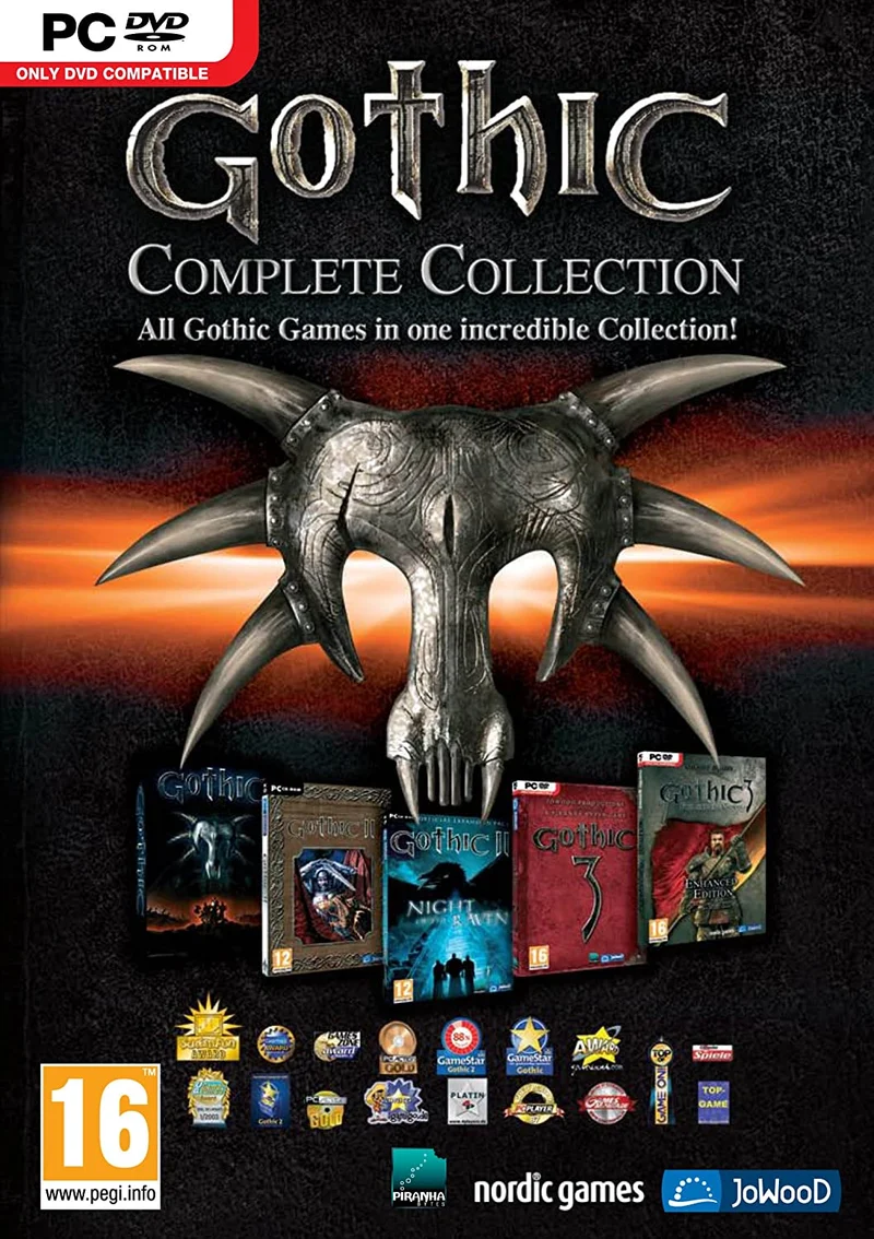 GOTHIC COMPLETE COLLECTION PC EDIZIONE EUROPEA MULTILINGUA ITALIANA