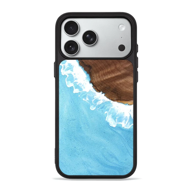 iPhone 18 Pro Max Wood Phone Case - Novalee (Coastal, 829647)