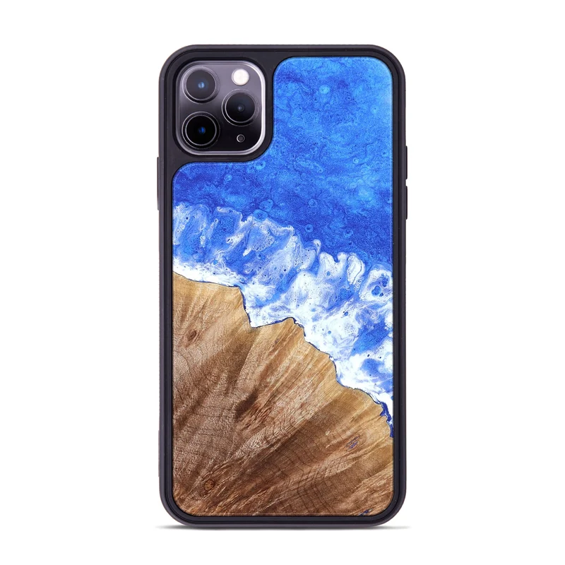 iPhone 11 Pro Max Wood Phone Case - Carlene (Coastal, 829648)