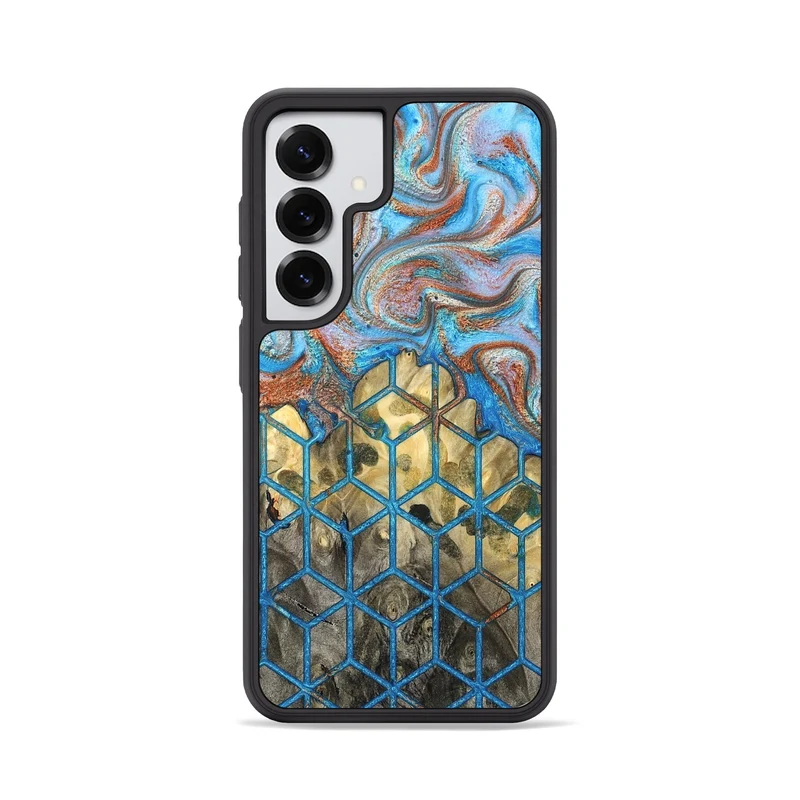 Galaxy S25 Wood Phone Case - Dollie (Pattern, 829368)