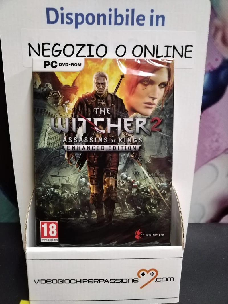 THE WITCHER 2: ASSASSINS OF KINGS ENHANCED EDITION PC EDIZIONE EUROPEA MULTILINGUA ITALIANO