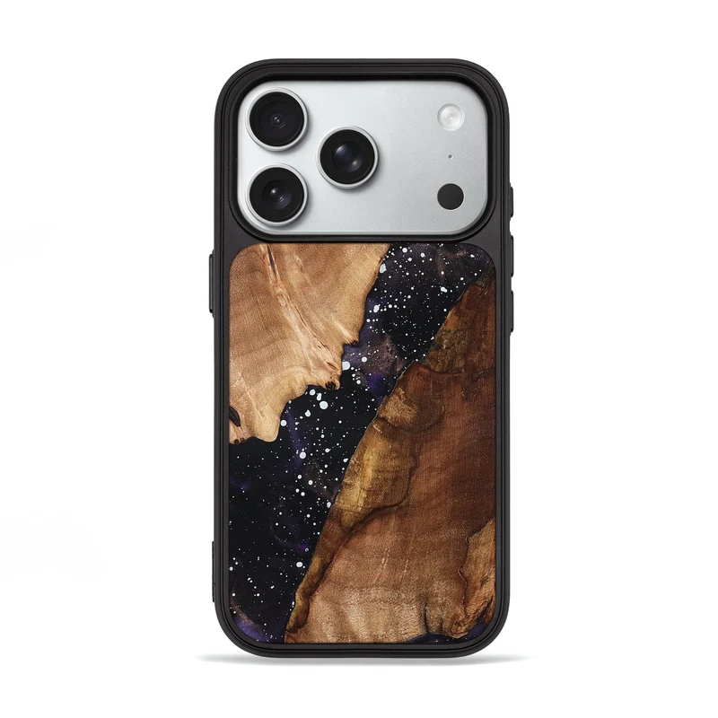 iPhone 18 Pro Wood Phone Case - Osiris (Cosmos, 829625)