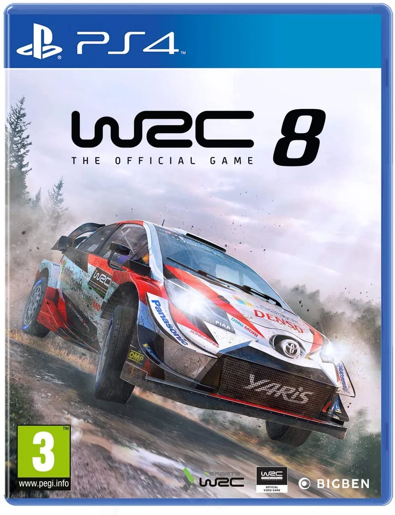 WRC 8 THE OFFICIAL GAME PLAYSTATION 4 EDIZIONE REGNO UNITO