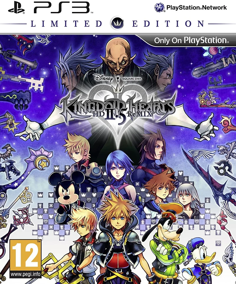 KIGDOM HEARTS II.5 LIMITED EDITION PLAYSTATION 3 EDIZIONE REGNO UNITO