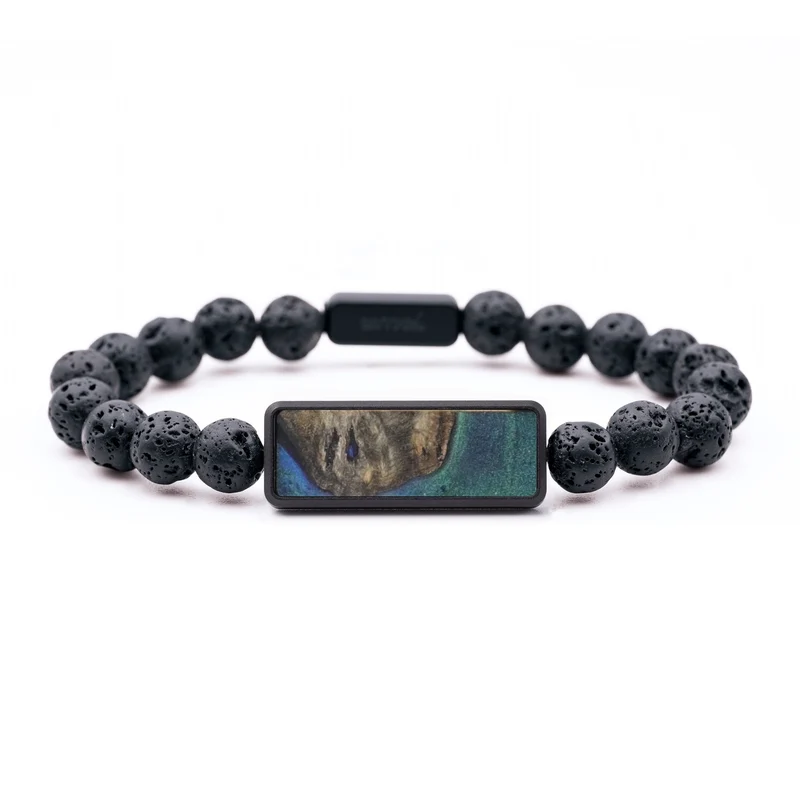 Lava Bead Wood Bracelet - Alaia (Cosmos, 829583)