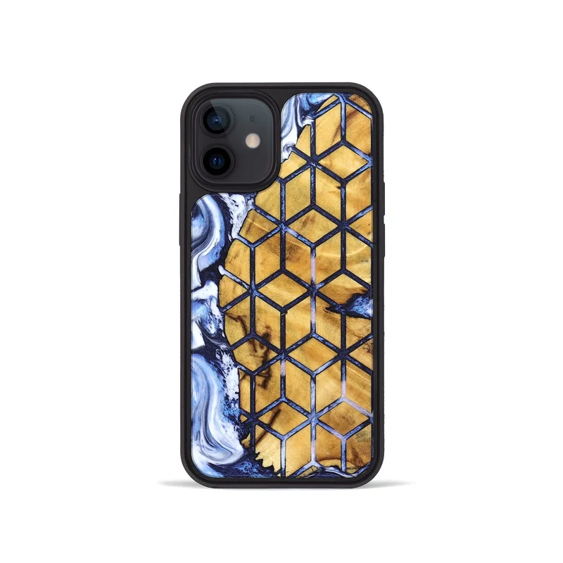 iPhone 12 mini Wood Phone Case - Keshawn (Pattern, 829364)