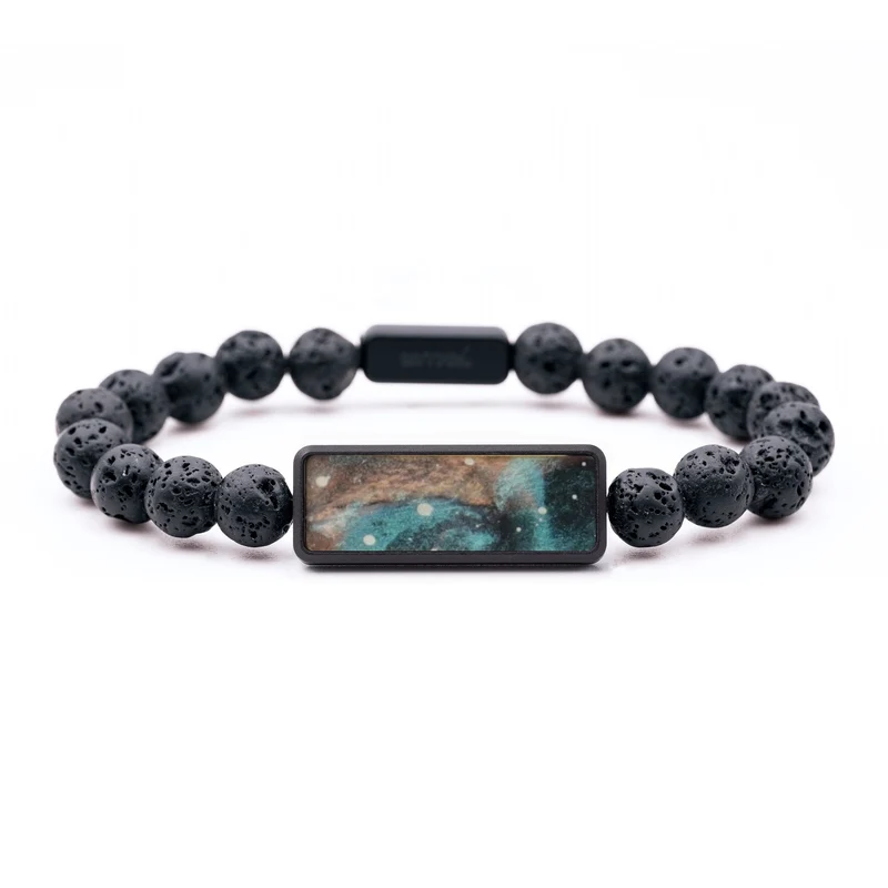 Lava Bead Wood Bracelet - Jimena (Cosmos, 829571)