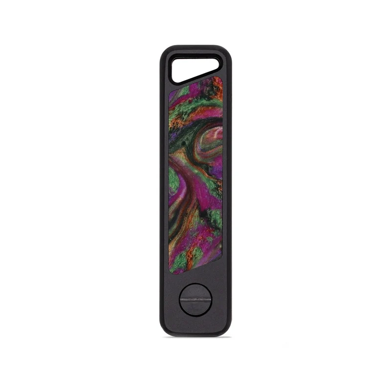 EDC ResinArt KeyHolder - Issac (Green, 829537)