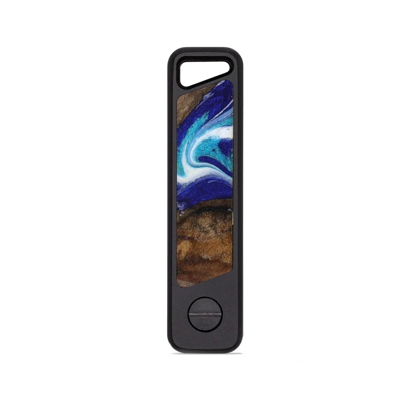 EDC Wood KeyHolder - Aimee (Blue, 829535)