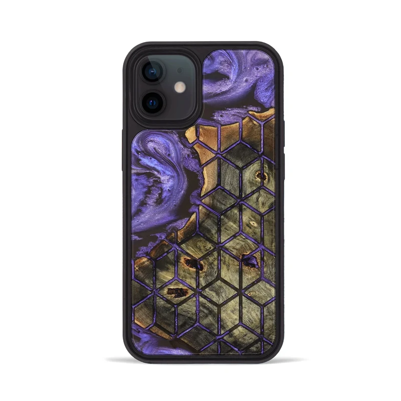 iPhone 12 Wood Phone Case - Dominik (Pattern, 829366)