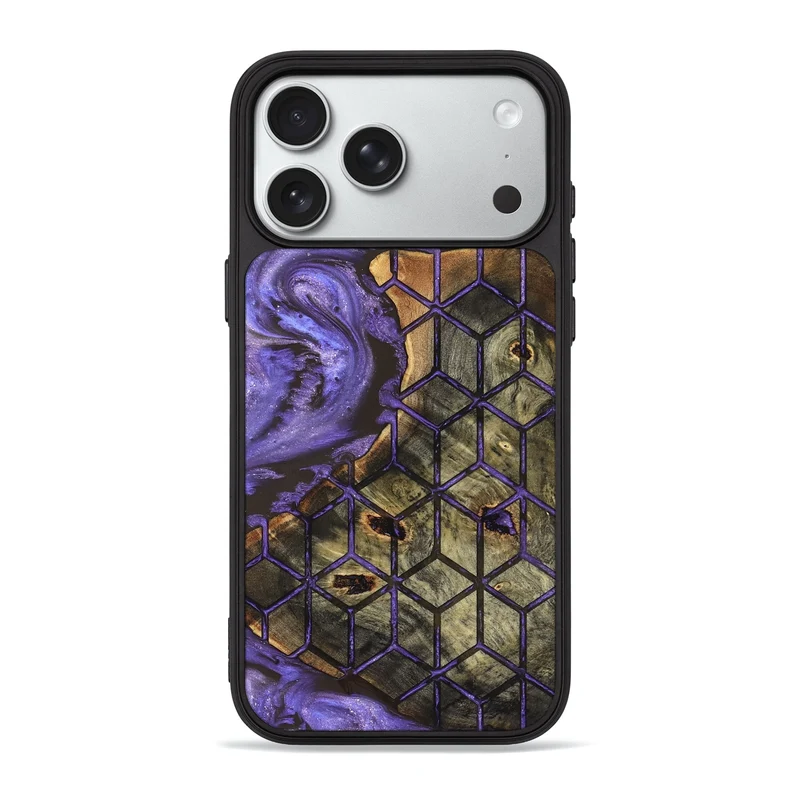 iPhone 18 Pro Max Wood Phone Case - Dominik (Pattern, 829366)
